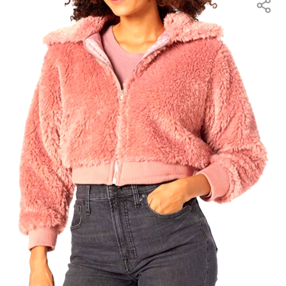 Kendall & Kylie sherpa jacker